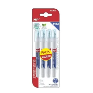 Corrector Bolígrafo Mini 4pcs