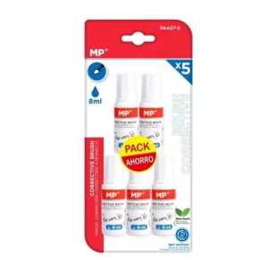 Corrector Liquido con Pincel 5pcs