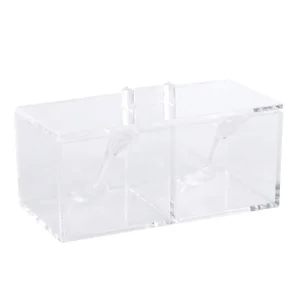 Azucarero Acrílico Doble con Cuchara