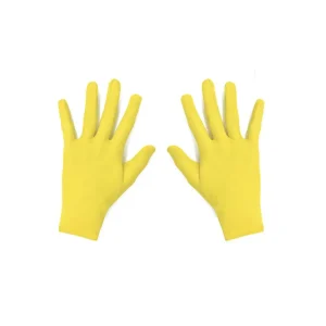 Guantes Cortos Infantil Amariilo