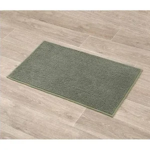 Alfombra Baño Microfibra Liso – Caqui