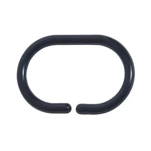 Anillas de Cortina PVC – Negro