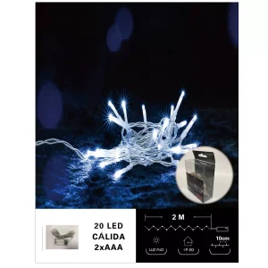 Cadena de Luz 20L Blanco