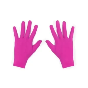 Guantes Cortos Adulto Fucsia