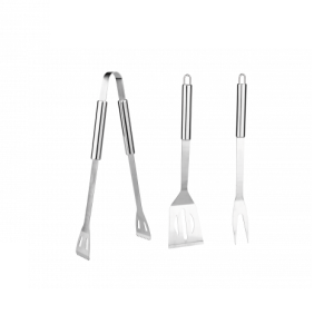 Accesorios Barbacoa Inox Chef 3pcs
