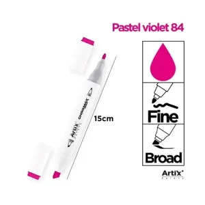 Rotulador Doble Punta Bocetos 84 Pastel Violet
