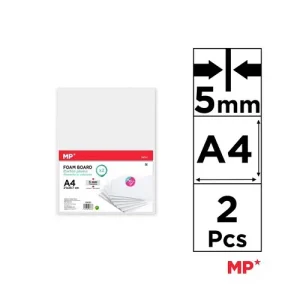 Cartón Pluma A4 Blanco 2U