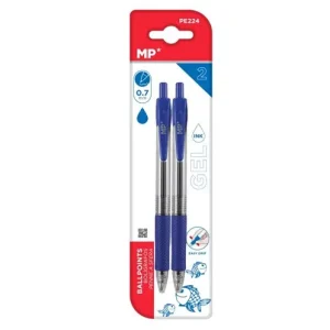 Bolígrafo Gel Punta 0.7mm 2pcs