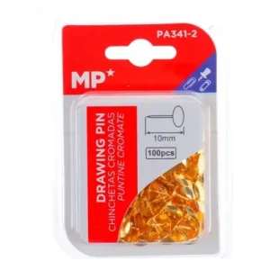 Chinchetas Doradas 10mm 100pcs