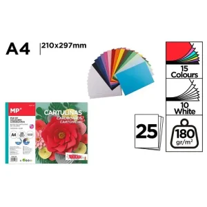 Block de Cartulina A4 Color 25 Hojas