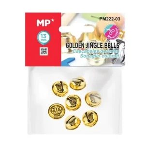 Cascabel Oro 12mm 7pcs