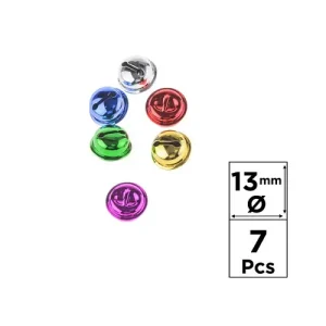 Cascabel Colores 13MM 7U