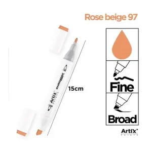 Rotulador Doble Punta Bocetos 97 Rose Beige