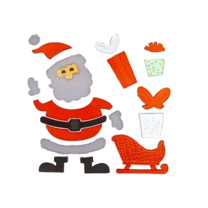 Adhesivo de Gel Papa Noel