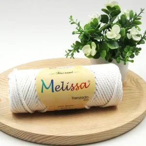 Lana Trenzado Blanco 1