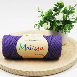 Lana Trenzado Violeta 13