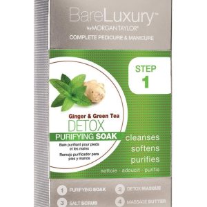 Bareluxury Kit Complete Pedicure %26 Manicure Ginger Green Tea